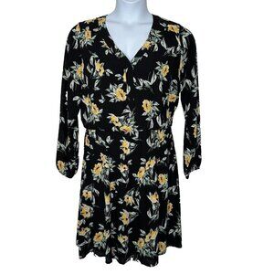 White House Black Market Floral Dress Size 12‎
